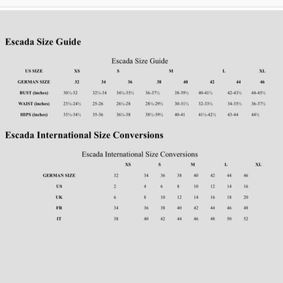 Escada plaid blazer Windowpane Black White Classic Wool Single Breast 42 L - Picture 14 of 16